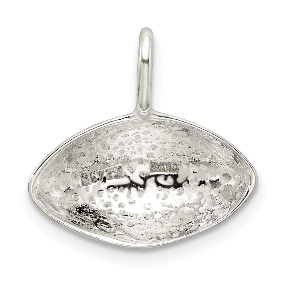 FJC Finejewelers Sterling Silver Football Charm