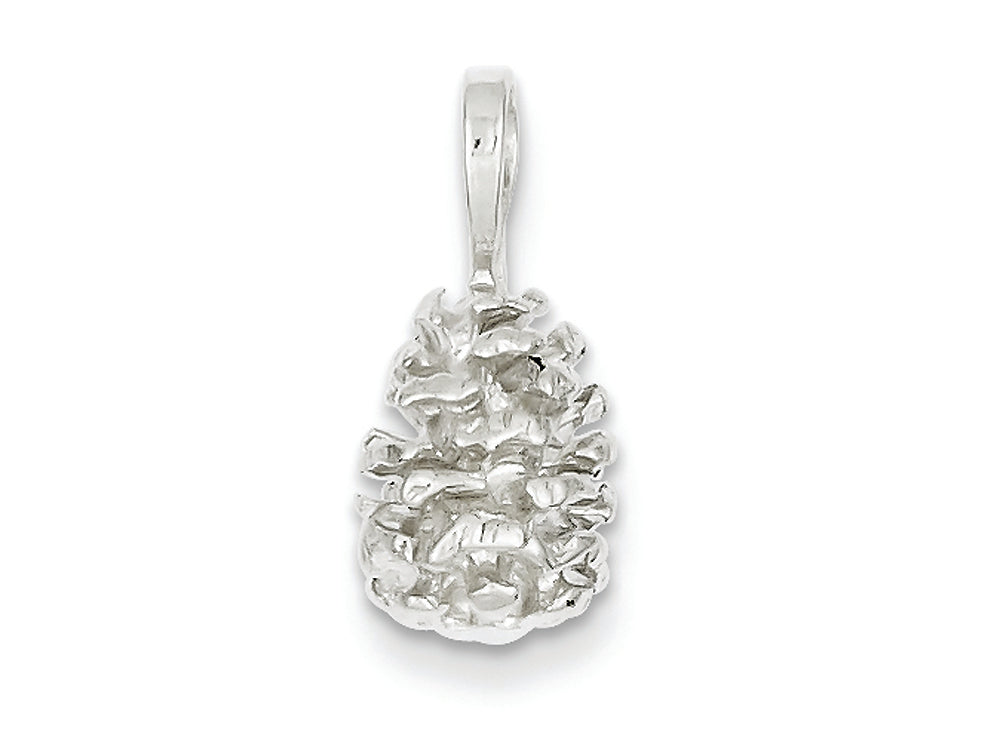 FJC Finejewelers Sterling Silver Pinecone Charm