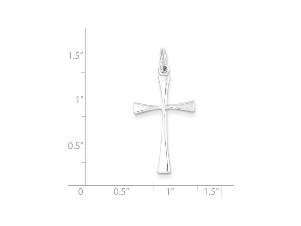 FJC Finejewelers Sterling Silver Cross Charm