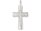 FJC Finejewelers Sterling Silver Cross Pendant Necklace - Chain Included