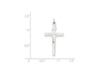 FJC Finejewelers Sterling Silver Inri Crucifix Pendant Necklace - Chain Included