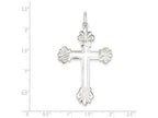 FJC Finejewelers Sterling Silver Inri Cross Pendant Necklace - Chain Included
