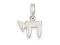 FJC Finejewelers Sterling Silver Chai (life) Pendant Necklace - Chain Included