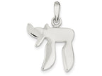 FJC Finejewelers Sterling Silver Chai (life) Pendant Necklace - Chain Included