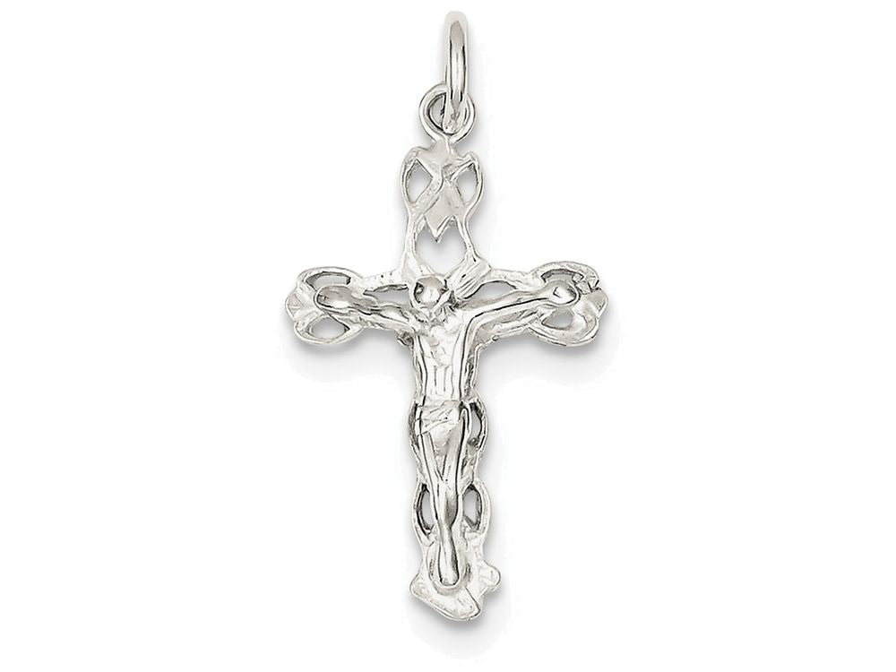 FJC Finejewelers Sterling Silver Crucifix Charm