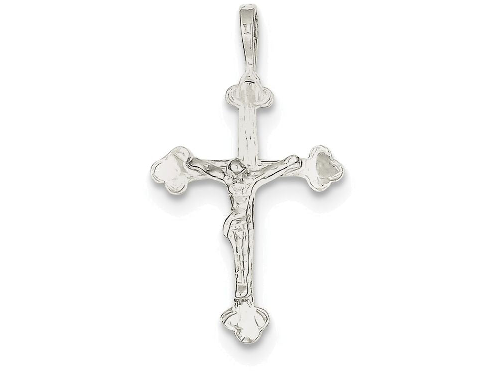 FJC Finejewelers Sterling Silver Crucifix Pendant Necklace - Chain Included
