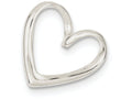 FJC Finejewelers Sterling Silver Heart Slide