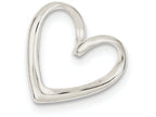 FJC Finejewelers Sterling Silver Heart Slide