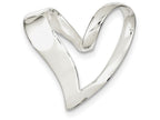 FJC Finejewelers Sterling Silver Heart Slide