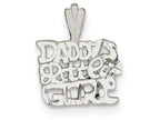 FJC Finejewelers Sterling Silver Daddy's Little Girl Charm