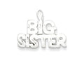 FJC Finejewelers Sterling Silver Big Sister Charm