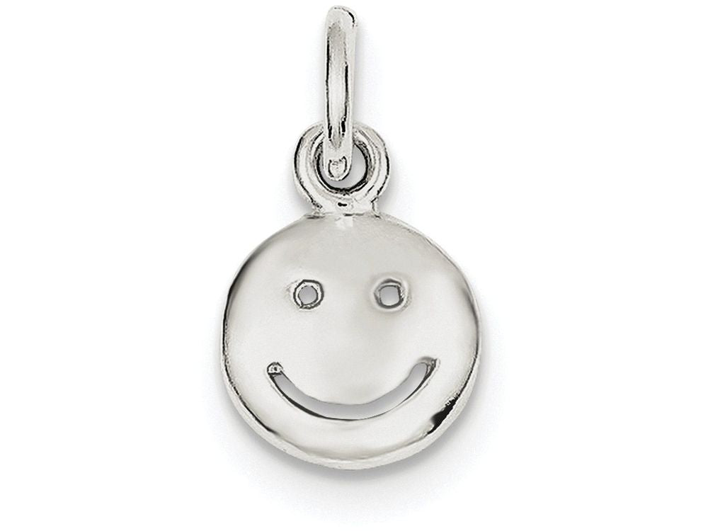 FJC Finejewelers Sterling Silver Happy Face Charm