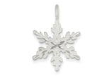 FJC Finejewelers Sterling Silver Snowflake Charm