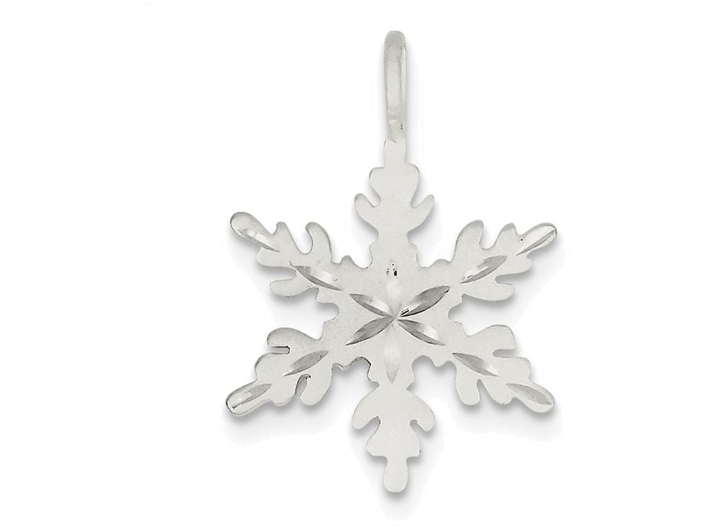 FJC Finejewelers Sterling Silver Snowflake Charm