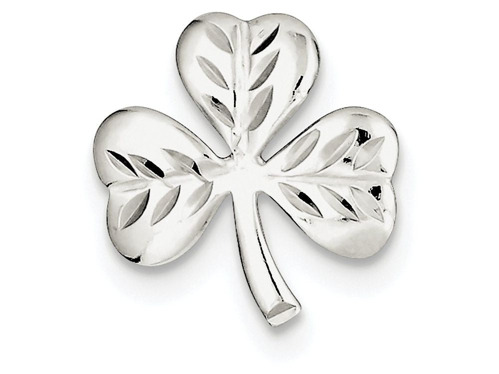 FJC Finejewelers Sterling Silver Shamrock Charm