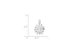 FJC Finejewelers Sterling Silver Sun Charm