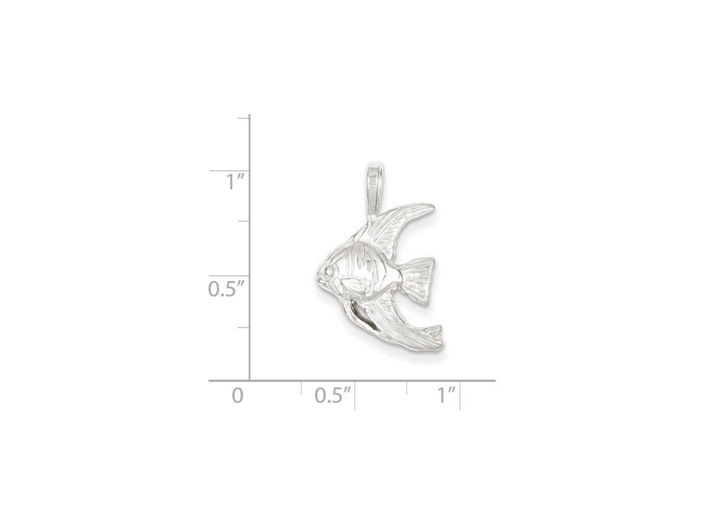 FJC Finejewelers Sterling Silver Fish Charm