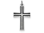 FJC Finejewelers Sterling Silver Enameled Latin Cross Charm