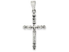 FJC Finejewelers Sterling Silver Antiqued Cross Pendant Necklace - Chain Included