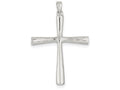 FJC Finejewelers Sterling Silver Cross Pendant Necklace - Chain Included
