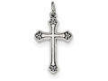 FJC Finejewelers Sterling Silver Antiqued Cross Charm