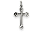 FJC Finejewelers Sterling Silver Antiqued Cross Charm