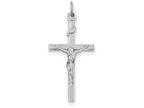 FJC Finejewelers Sterling Silver Inri Crucifix Pendant Necklace - Chain Included