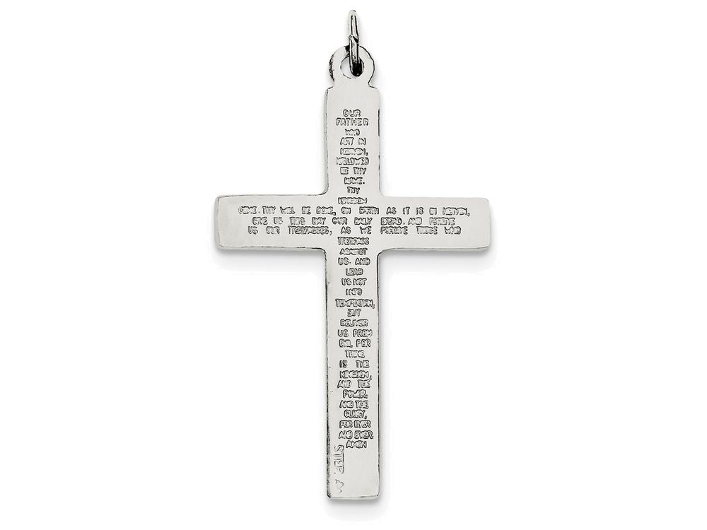 FJC Finejewelers Sterling Silver Crucifix Pendant Necklace - Chain Included