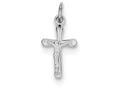 FJC Finejewelers Sterling Silver Crucifix Charm