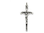 FJC Finejewelers Sterling Silver Antiqued Crucifix Pendant Necklace - Chain Included