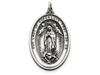 FJC Finejewelers Sterling Silver Our Lady Of Guadalupe Medal Pendant Necklace - Chain Included