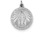 FJC Finejewelers Sterling Silver Miraculous Medal Pendant Necklace - Chain Included