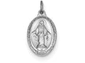 FJC Finejewelers Sterling Silver Miraculous Medal Pendant Necklace - Chain Included
