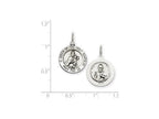 FJC Finejewelers Sterling Silver Queen Of The Holy Scapular Medal Pendant Necklace - Chain Included