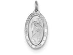 FJC Finejewelers Sterling Silver St. Christopher Medal Pendant Necklace - Chain Included