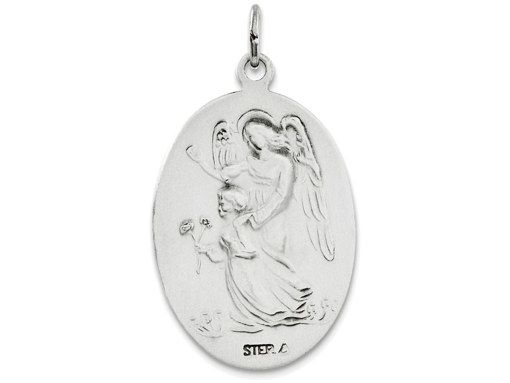 FJC Finejewelers Sterling Silver St. Michael Medal Pendant Necklace - Chain Included