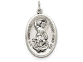 FJC Finejewelers Sterling Silver St. Michael Medal Pendant Necklace - Chain Included