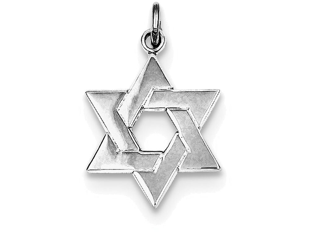 FJC Finejewelers Sterling Silver Star Of David Charm