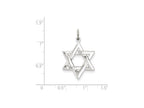 FJC Finejewelers Sterling Silver Star Of David Charm