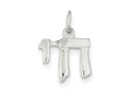 FJC Finejewelers Sterling Silver Chai Life Charm