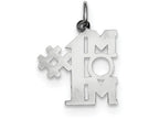 FJC Finejewelers Sterling Silver # 1 Mom Charm