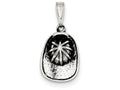 FJC Finejewelers Sterling Silver Antiqued Fireman's Helmet Charm