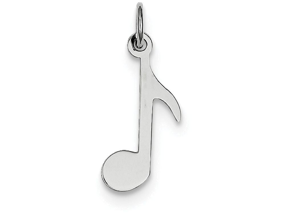 FJC Finejewelers Sterling Silver Musical Note Charm