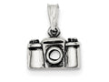 FJC Finejewelers Sterling Silver Antiqued Camera Charm