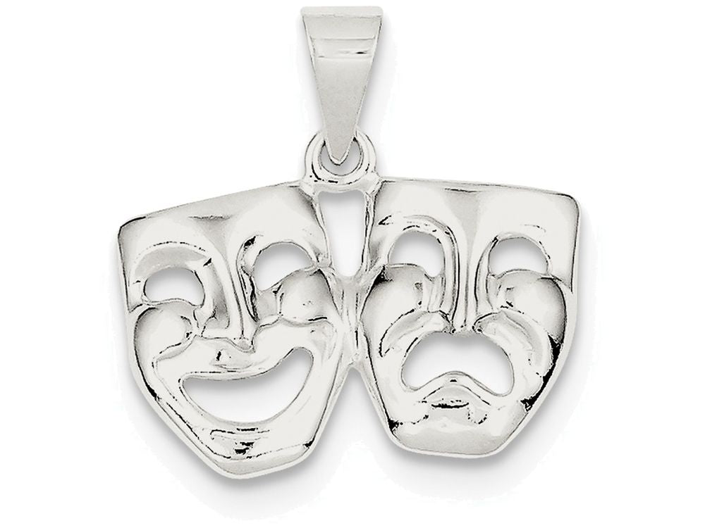 FJC Finejewelers Sterling Silver Comedy/tragedy Charm