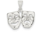 FJC Finejewelers Sterling Silver Comedy/tragedy Charm
