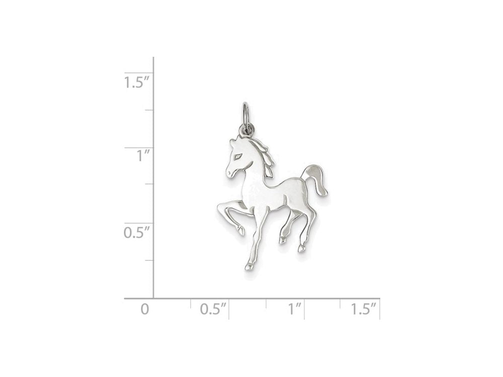 FJC Finejewelers Sterling Silver Horse Charm