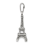 FJC Finejewelers Sterling Silver Eiffel Tower 3D Pendant Necklace - Chain Included