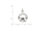 FJC Finejewelers Sterling Silver Antiqued Claddagh Pendant Necklace - Chain Included