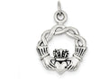 FJC Finejewelers Sterling Silver Antiqued Claddagh Pendant Necklace - Chain Included